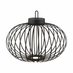 JUST LIGHT LED-Akku-Tischleuchte 1flg schwarz