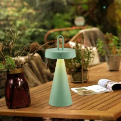 JUST LIGHT LED-Akku-Tischleuchte 1flg grün