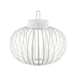 JUST LIGHT LED-Akku-Tischleuchte 1flg weiß