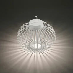 JUST LIGHT LED-Akku-Tischleuchte 1flg weiß