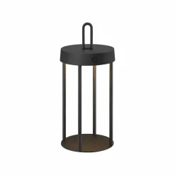 JUST LIGHT LED-Akku-Tischleuchte 1flg schwarz