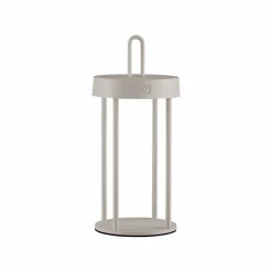 JUST LIGHT LED-Akku-Tischleuchte 1flg grau