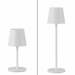 JUST LIGHT LED-Akku-Tischleuchte 1flg weiß