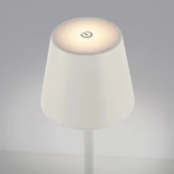 JUST LIGHT LED-Akku-Tischleuchte 1flg weiß