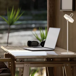 JUST LIGHT LED-Akku-Tischleuchte 1flg weiß