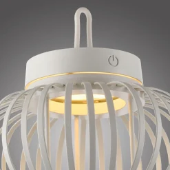 JUST LIGHT LED-Akku-Tischleuchte 1 flg weiß