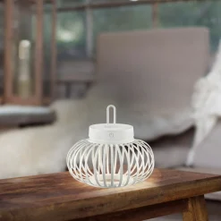 JUST LIGHT LED-Akku-Tischleuchte 1 flg weiß