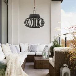 JUST LIGHT LED-Akku-Tischleuchte 1 flg schwarz