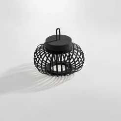 JUST LIGHT LED-Akku-Tischleuchte 1 flg schwarz