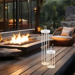 JUST LIGHT LED-Akku-Tischleuchte 1flg weiß