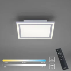 JUST LIGHT LED-Deckenleuchte 2flg weiß