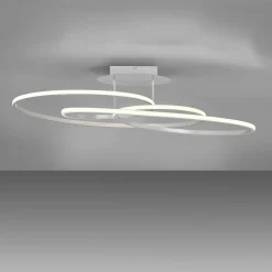 JUST LIGHT LED-Deckenleuchte 1flg weiß