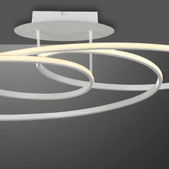 JUST LIGHT LED-Deckenleuchte 1flg weiß