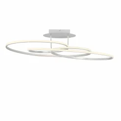 JUST LIGHT LED-Deckenleuchte 1flg weiß