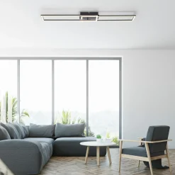 JUST LIGHT LED-Deckenleuchte 1flg schwarz