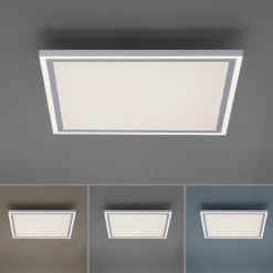 JUST LIGHT LED-Deckenleuchte 2flg weiß