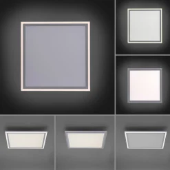 JUST LIGHT LED-Deckenleuchte 2flg weiß