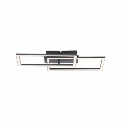 JUST LIGHT LED-Deckenleuchte 1flg schwarz