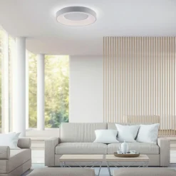 JUST LIGHT LED-Deckenleuchte 1flg weiß