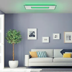 JUST LIGHT LED-Deckenleuchte 2flg weiß