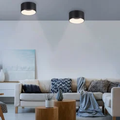 JUST LIGHT LED-Deckenleuchte 1flg schwarz