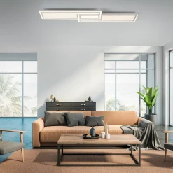 JUST LIGHT LED-Deckenleuchte 1flg weiß