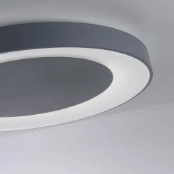 JUST LIGHT LED-Deckenleuchte 1flg grau