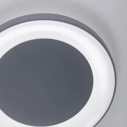 JUST LIGHT LED-Deckenleuchte 1flg grau