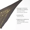 JUST LIGHT LED-Solar Sonnensegel grau