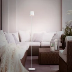 JUST LIGHT LED-Stehleuchte 1flg weiß