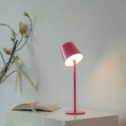 JUST LIGHT LED-Tischleuchte 1flg pink
