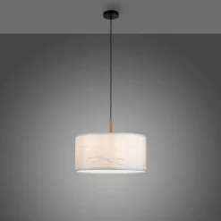 JUST LIGHT Pendelleuchte 1flg weiß