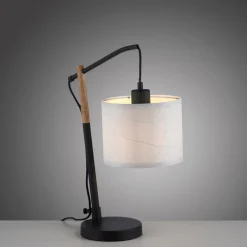 JUST LIGHT Tischleuchte 1flg weiß