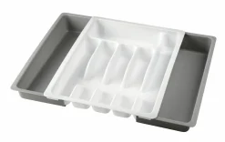 Justinus Besteckkasten weißgrau