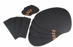 Justinus Filz-Set 12tlg. schwarz