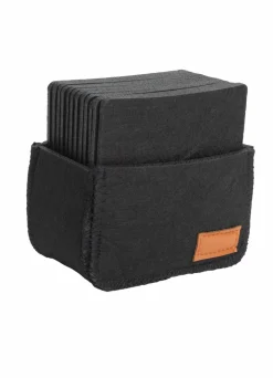 Justinus Filzuntersetzer schwarz