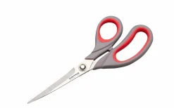Justinus Haushaltschere rotgrausilberfarben