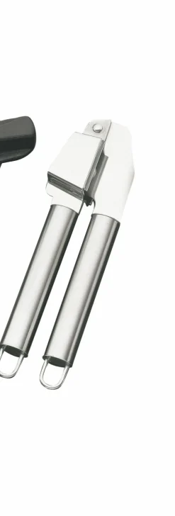 Justinus Knoblauchpresse schwarzsilberfarben