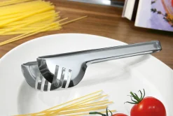 Justinus Servierzange silberfarben