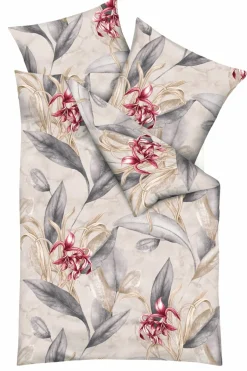 Kaeppel Satin-Bettwäsche beige