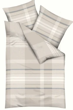 Kaeppel Satin-Bettwäsche grau