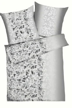 Kaeppel Satin-Bettwäsche grau