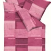 Kaeppel Seersucker-Bettwäsche pink