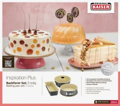 Kaiser Backset 3tlg. beigeschwarz