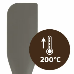 Kaiser Teigschaber 33cm grau