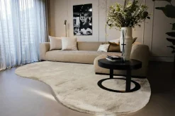 Karpi Hochflorteppich/Kunstfell beige