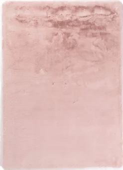 Karpi Hochflorteppich/Kunstfell pink