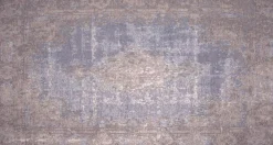 Karpi Moderner Webteppich blau