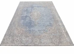 Karpi Moderner Webteppich blau