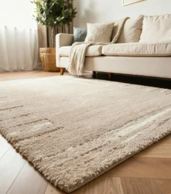 Karpi Moderner Webteppich beigegrau